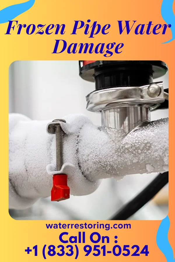 Frozen Pipe Water Damage in Lucas, TX